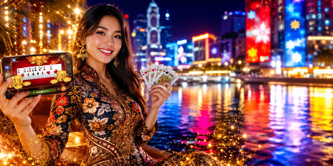 Pengalaman permainan rummy bertema batik Kuala Lumpur di platform judikiss dalam talian